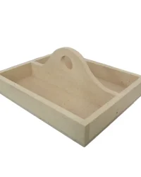 Wooden Teaspoon Tray 2 Division