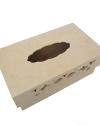 Wooden Tissue Box Victorian