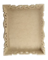 Wooden Tray Victorian Style Small