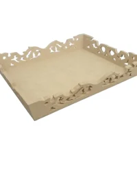 Wooden Tray Victorian Style Small