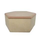 Wooden Trinket Box Hex X-Large