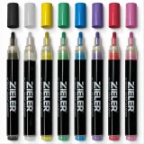Zieler Acrylic Paint Markers (8pc) - Colour