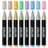 Zieler Acrylic Paint Markers (8pc) - Pastel