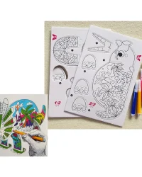 3D Puzzle to Colour – Dinosaur