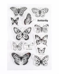 Clear Stamp – Butterflies