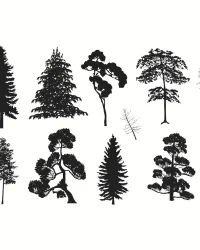 Clear Stamp – Trees