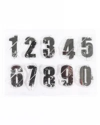 Clear Stamp – Big Numbers 1-0