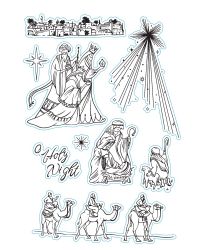 Clear Stamp – Nativity Scene