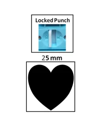 Craft Punch Heart – 25mm