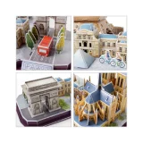 CubicFun 3D Puzzle - Paris City Line (114pce)