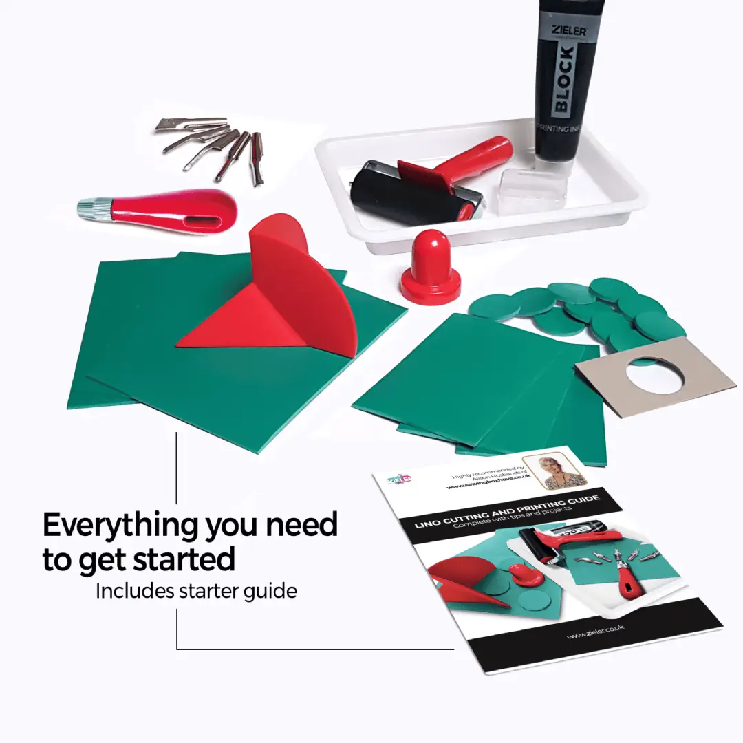 Lino Cutting & Printing Set - 30pc