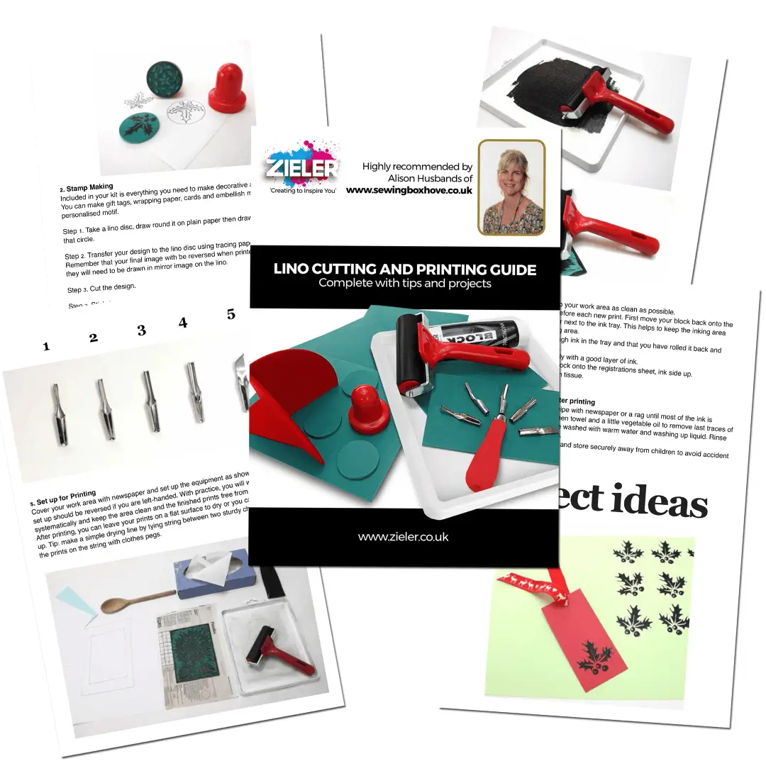 Lino Cutting & Printing Set - 30pc