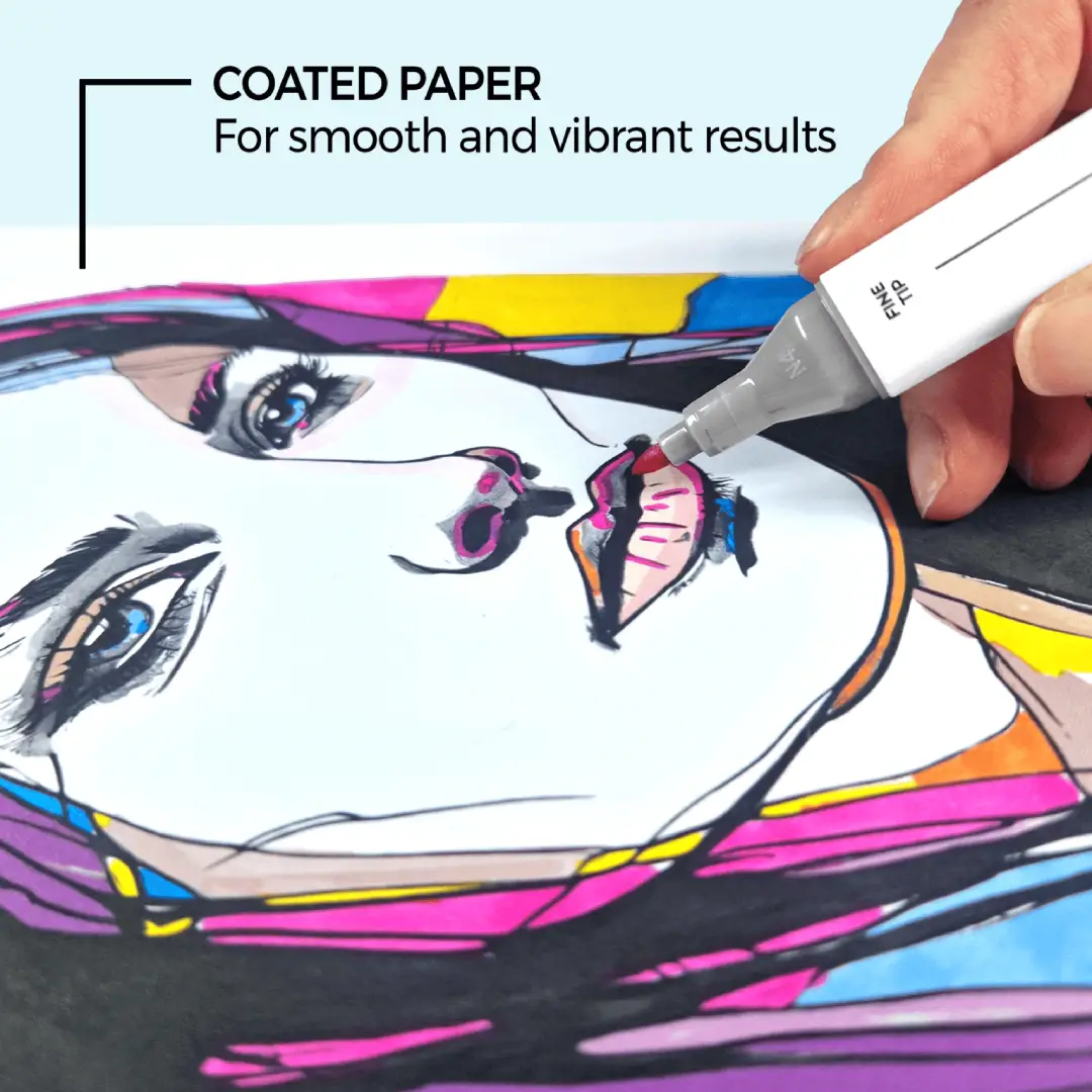 Marker & Illustration Paper Pad - A4