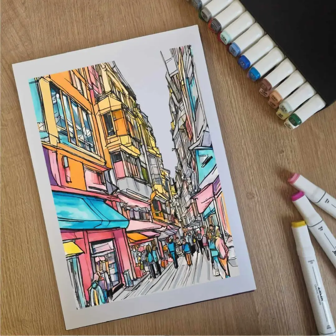 Marker & Illustration Paper Pad - A4