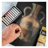 Metallic Soft Pastels - 10pc