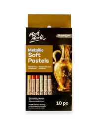 Metallic Soft Pastels – 10pc