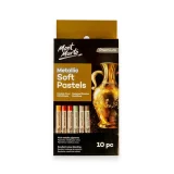 Metallic Soft Pastels - 10pc