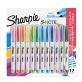 Sharpie S-Note Creative Marker Highlighter 12 Pack