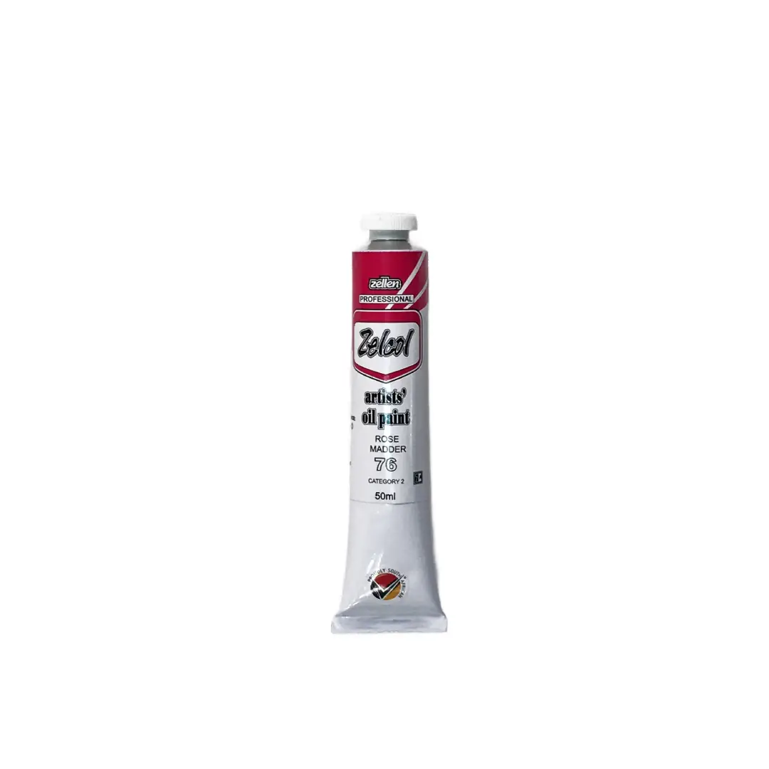 Zelcol Oil Paint 50ml - Rose Madder