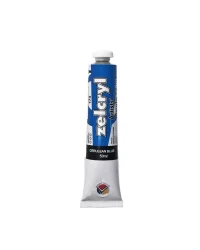 Zelcryl Acrylic Paints 50ml – Cerulean Blue Hue
