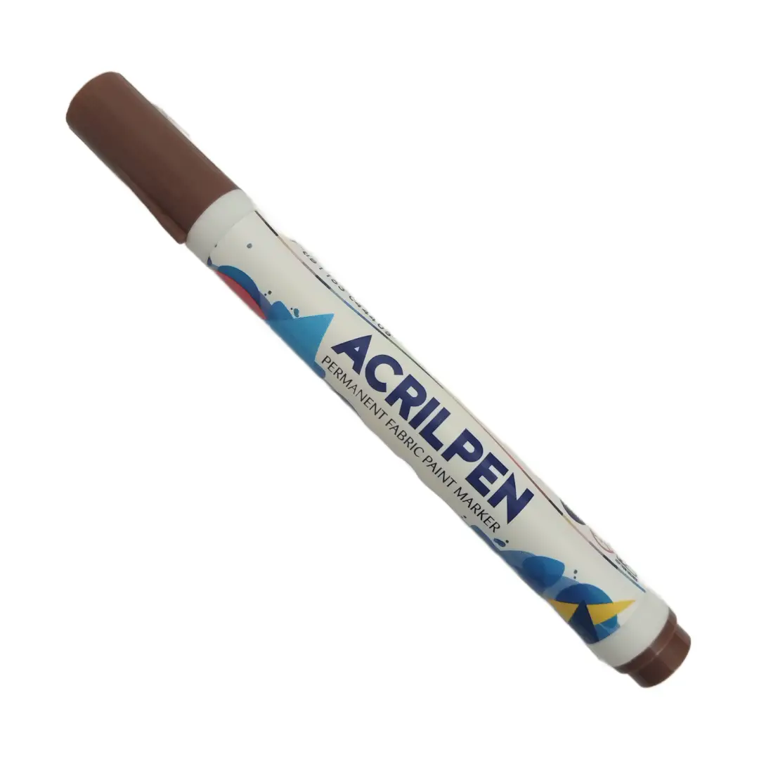 Acrilpen Fabric Marker Brown