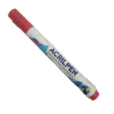 Acrilpen Fabric Marker Fire Red