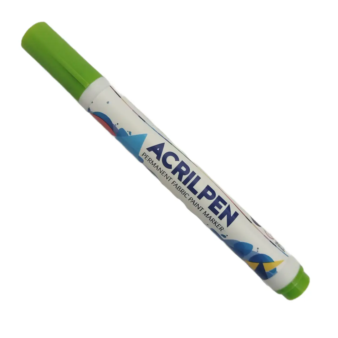 Acrilpen Fabric Marker Leaf Green