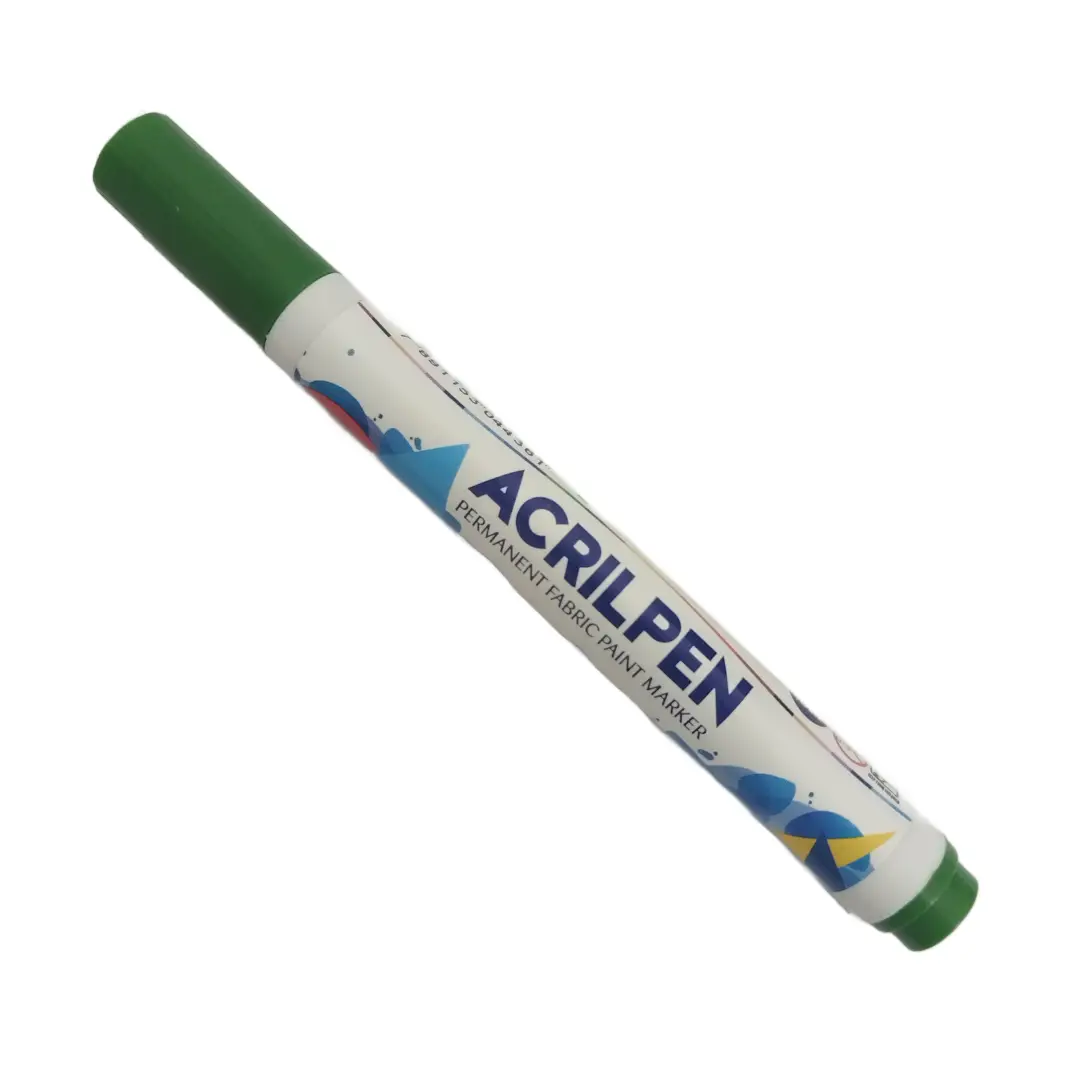 Acrilpen Fabric Marker Moss Green