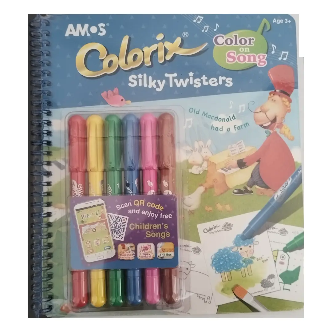 Amos Colorix Silky Twisters - Color On Song