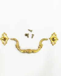 Box Handle Gold 70mm – 1 set