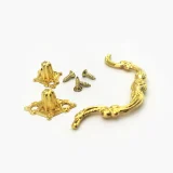 Box Handle Gold Set 70mm