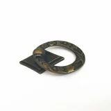 Box Loop Oval Bronze 25x30mm image