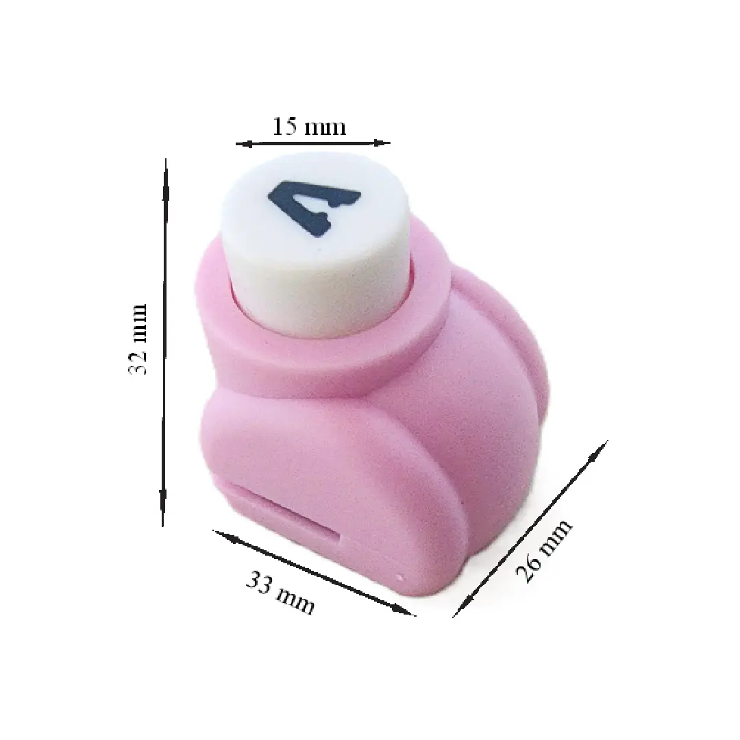 Craft Punch Set - Mini Alphabet