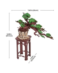 CubicFun 3D Puzzle – Evergreen Pine Bonsai