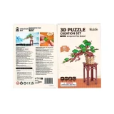 CubicFun 3D Puzzle - Evergreen Pine Bonsai