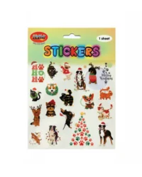 Festive Furry Stickers
