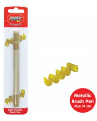 Gold Metallic Brush Pen