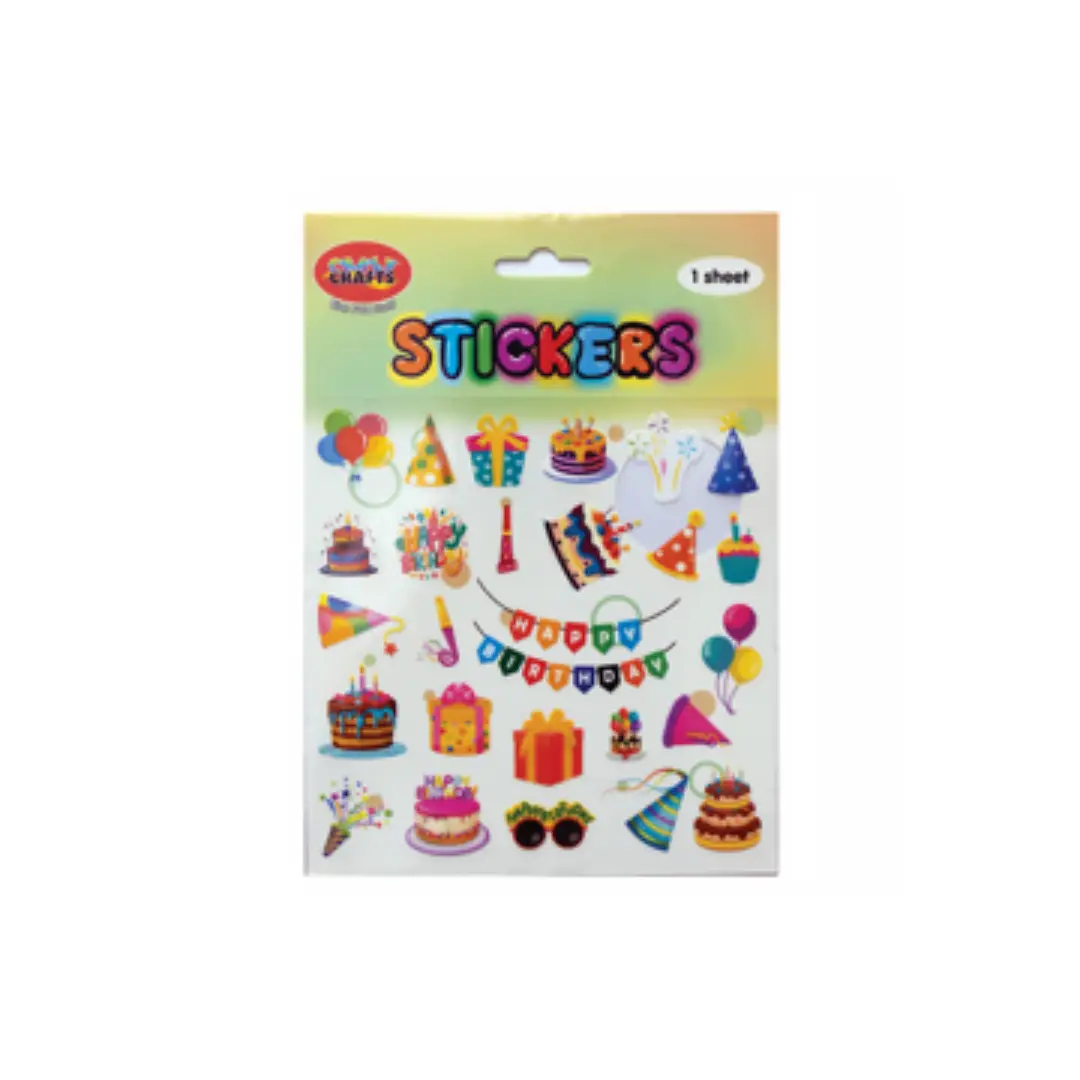 Happy Birthday Stickers