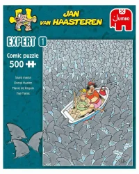 Jan van Haasteren – Shark Mania – 500 Piece Puzzle