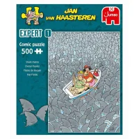 Jan van Haasteren – Shark Mania – 500 Piece Puzzle
