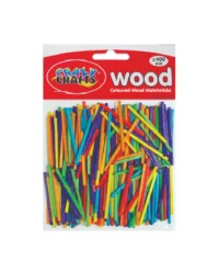 Match Sticks Coloured Wooden