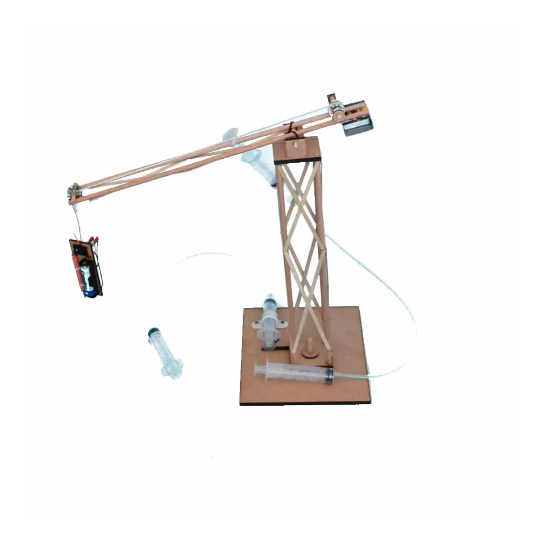 Project Kit - Hydraulic Crane with Pulley System