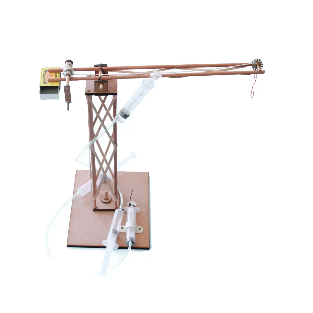 Project Kit - Hydraulic Crane with Pulley System
