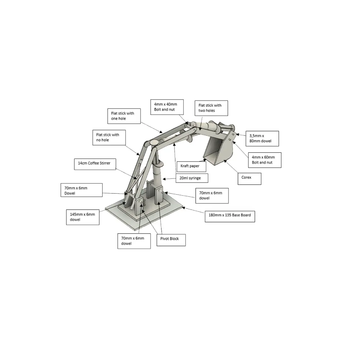 Project Kit - Hydraulic Excavator