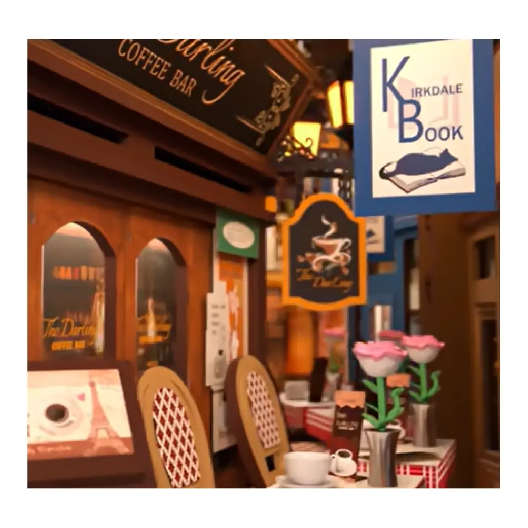 Robotime Book Nook - Arcade Dating Video