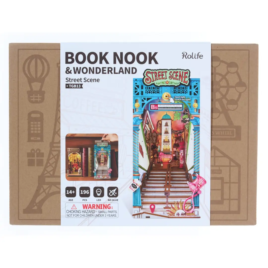 Robotime Book Nook - Street Scene