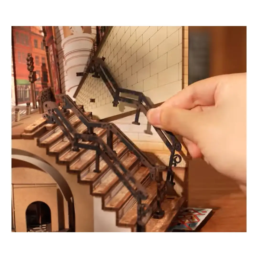 Robotime Book Nook - Street Scene Video