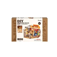 Robotime DIY House – Corner Bookstore