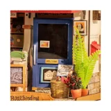 Robotime DIY House - Corner Bookstore