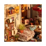 Robotime DIY House - Corner Bookstore